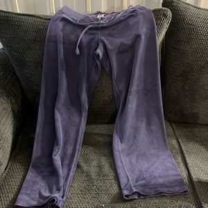 Terry cloth blue color juicy couture pants